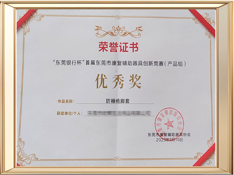 Outstanding Award for Anti-bedsores Foot Covers