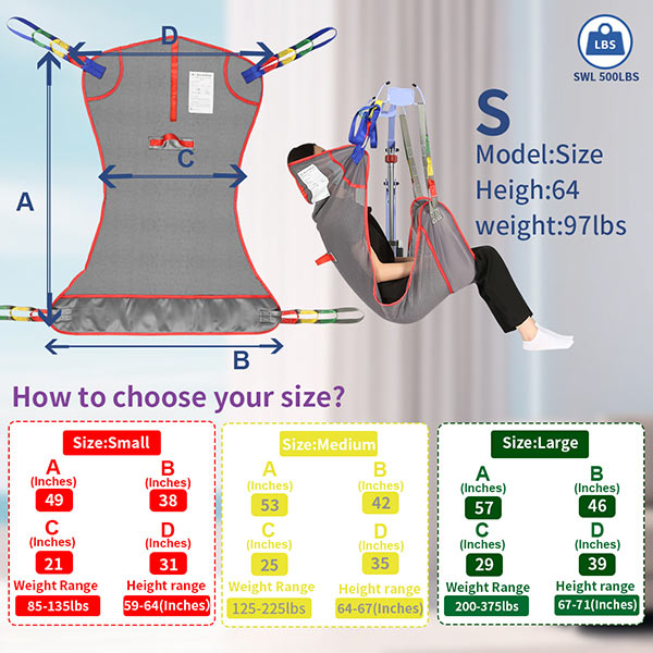 Universal Full Body Patient Lift Sling