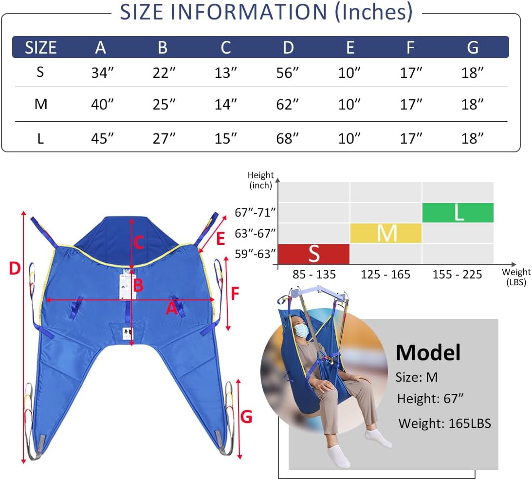Universal Padded Sling with Head Support