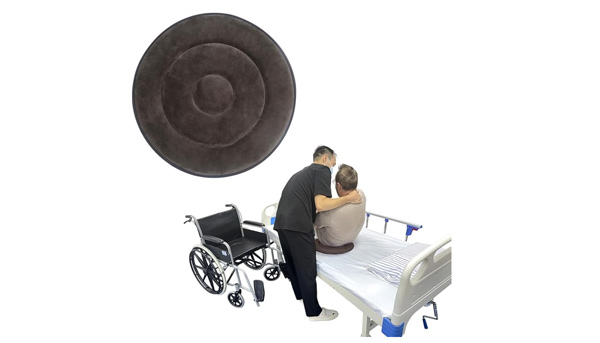 Pivot disc allowing 360° rotation for safe transfers