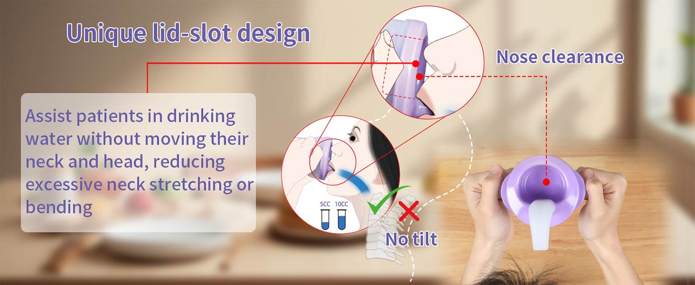 Dysphagia Regulating Drinking Cup