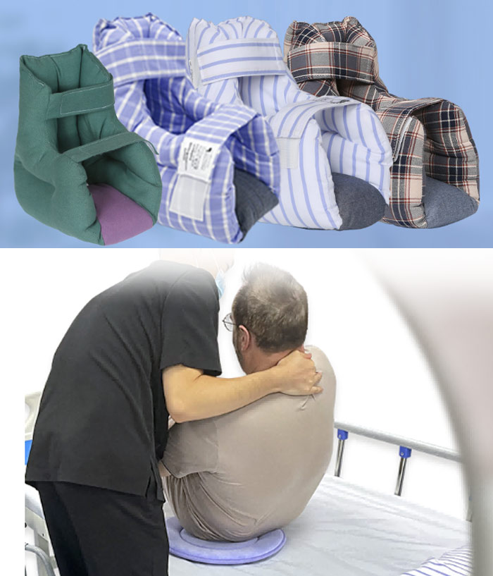 3D Heel Protector and pressure-relieving seat cushion